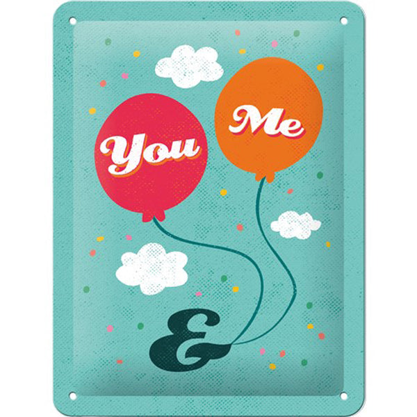 Nostalgic-Art Small You & Me Sign (15x20cm)