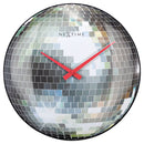NeXtime Disco Ball Wall Clock 35cm (Silver)