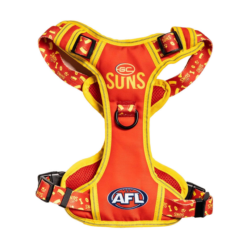 AFL Gold Coast Suns Pet Harness