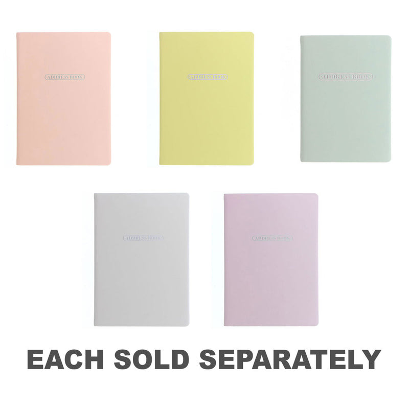 Letts Pastel A6 Address Book