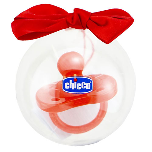 Chicco Physio Soft Silicone Soother (Red)