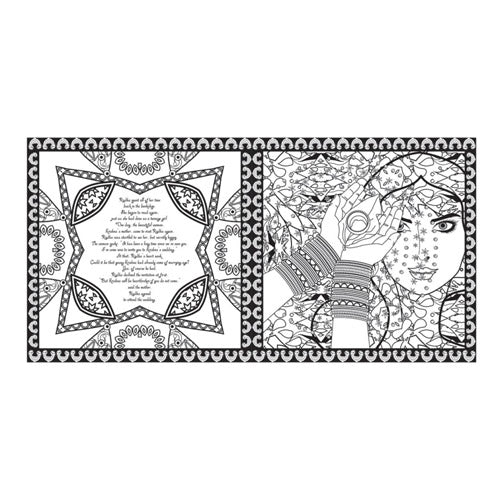 Amrita Sen Cosmic and Eternal Love Coloring Book