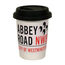 Abbey Road Double Walled Mug with Lid (Black)