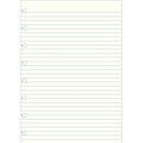 Filofax Ruled A5 Notebook Paper Refill 32pk (White)