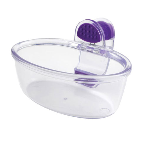 Clear Klip Cup (Purple)