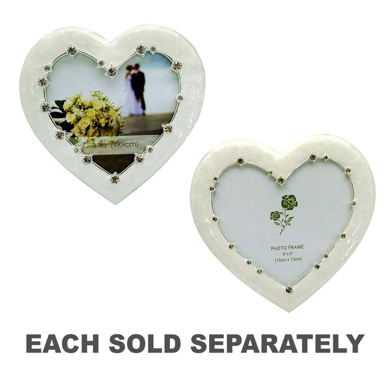 Heart Wedding Frame (Cream)