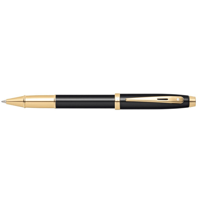 Sheaffer 100 Glossy Ballpoint Pen (Black/Gold)