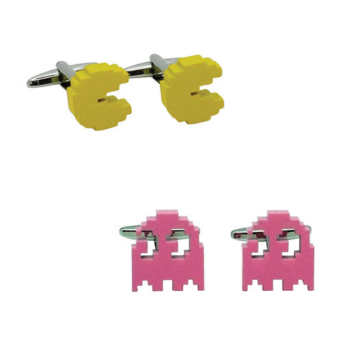 Pacman Button Cufflinks