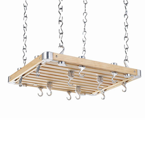 Hahn Wooden Ceiling Rack (Natural)