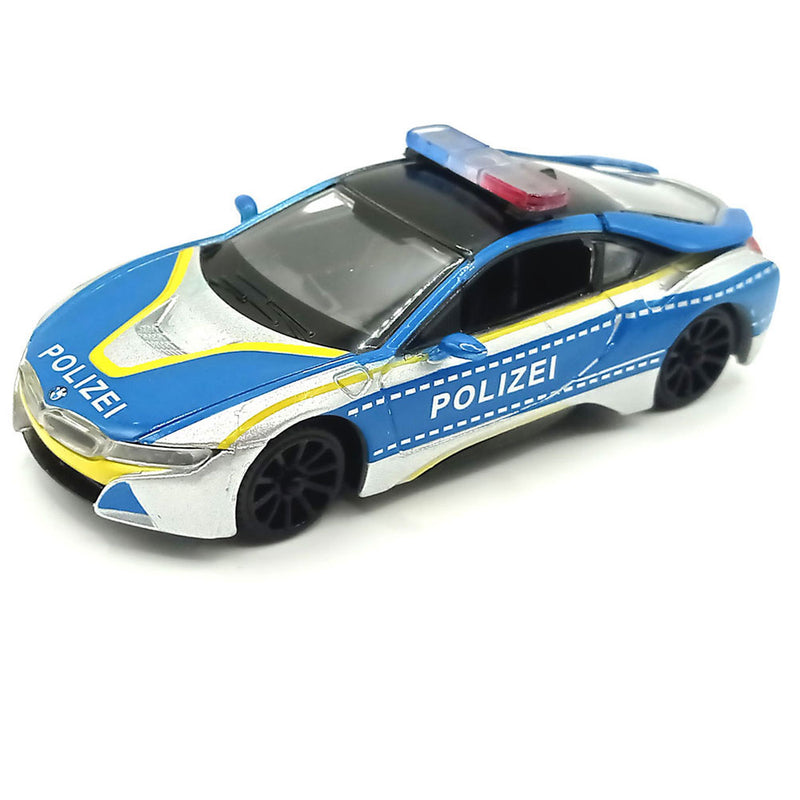 BMW I8クーペ警察シリーズ1:43モデルカー