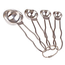 Appetito Stainless Steel Measuring Spoons (Set of 4)