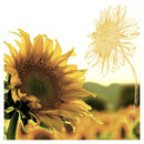 ペーパー+デザインフラワープリントランチナプキン