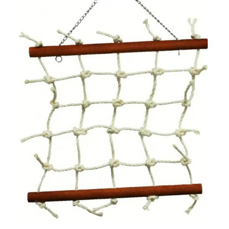 Hanging Rope Lattice Bird Toy