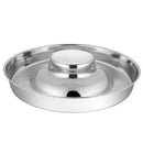 Stainless Steel Slow Feeder Puppy Bowl