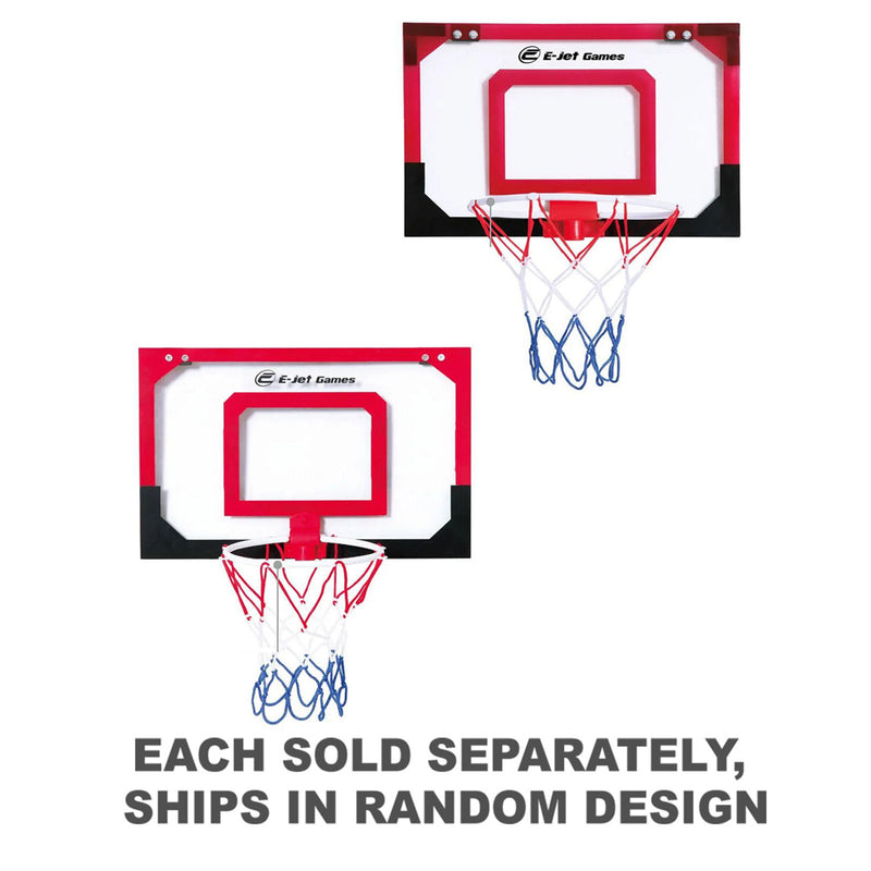 E-Jet Games Mini Basketball Backboard Set