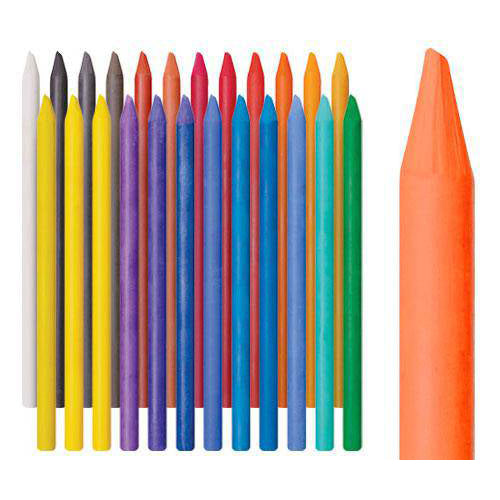 Zart Woodless Soft Pastel Pencils 24pcs
