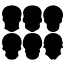 Creative School Supply Scratch Skulls 24pk