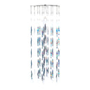 6腕の折りたたみ式のdredgeバーw/魚ストリップ24 "