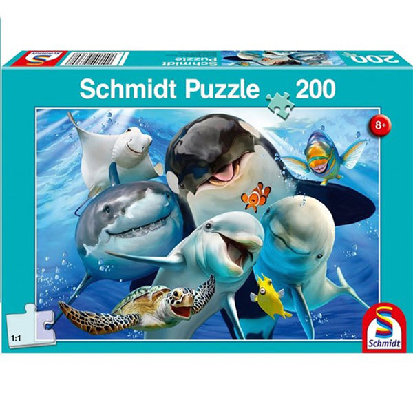 Schmidt Underwater Friends Puzzle 200pcs