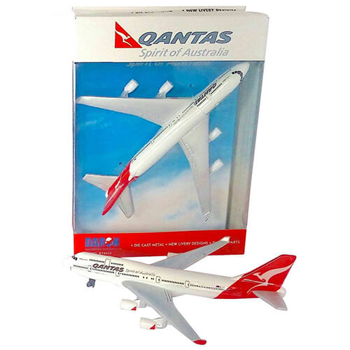 Realtoy Qantas B747単一飛行機航空機モデル