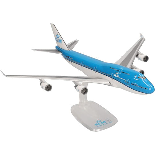 Snap Fit KLM Boeing 747-400M 1/250 Scale Aircraft Model