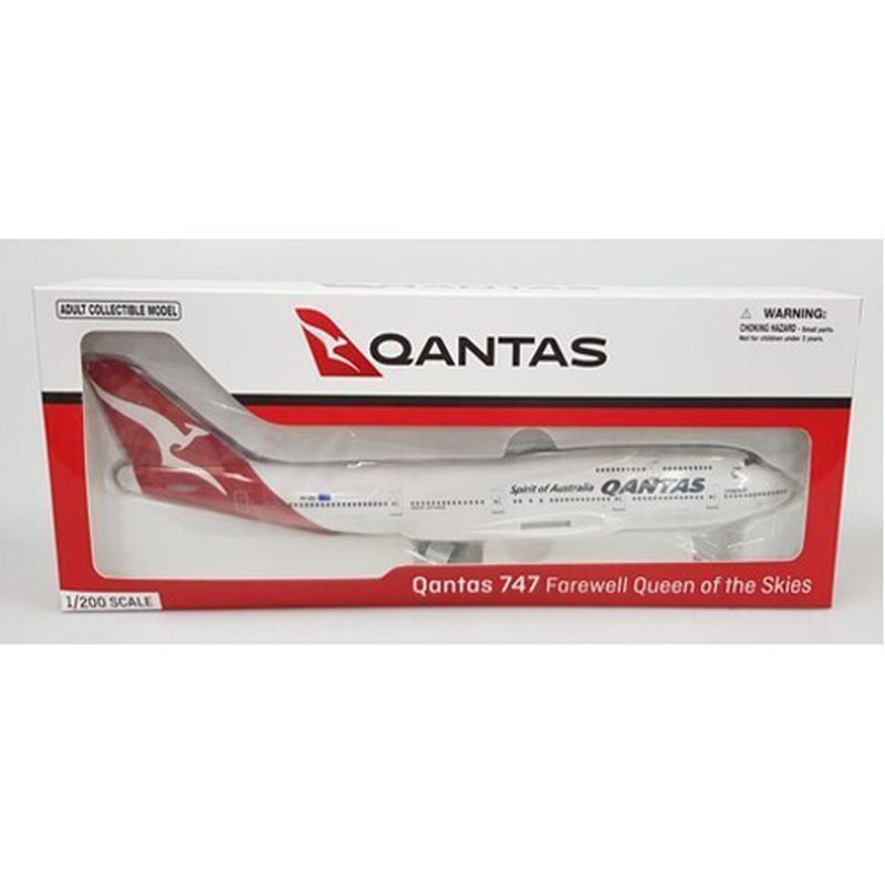 Qantas B747-400 Queen of the Skies VH-OEJ 1/200 Scale Aircraft Model