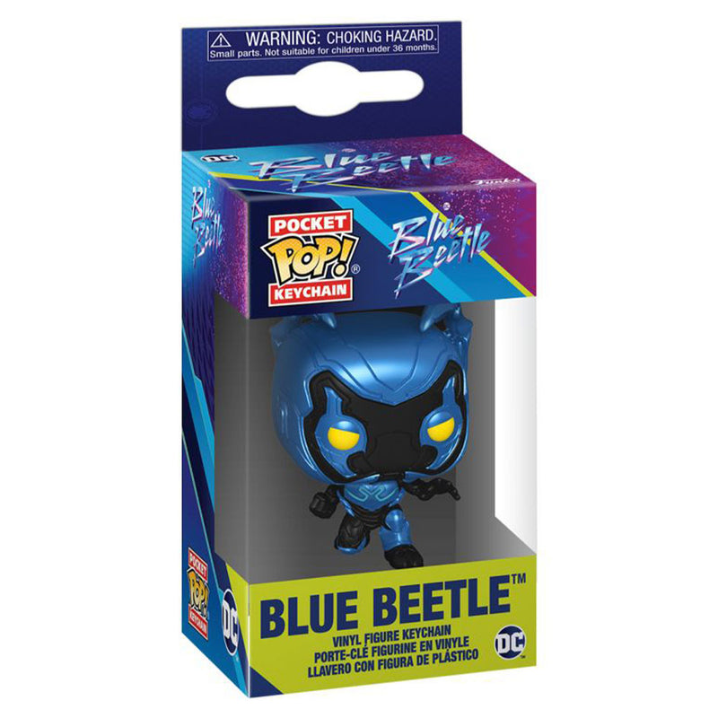Blue Beetle Pop! Keychain