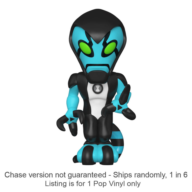 Ben 10 XLR-8 Vinyl Soda Chase Ships 1 in 6