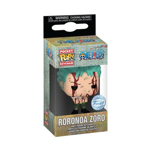 One Piece Roronoa Zoro Nothing Happened US Ex. Pop! Keychain