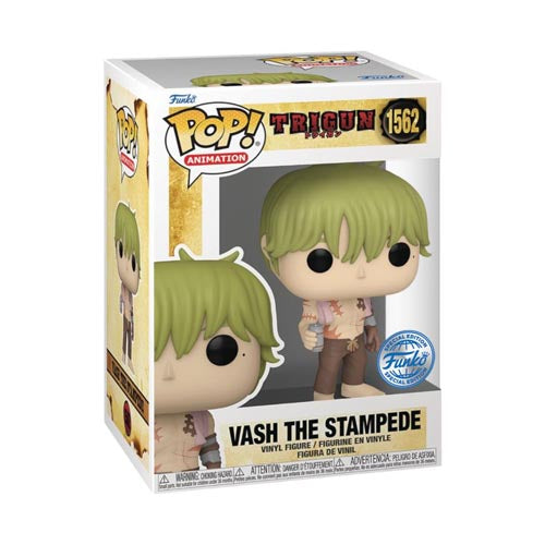 Trigun Vash the Stampede Shirtless US Exclusive Pop! Vinyl