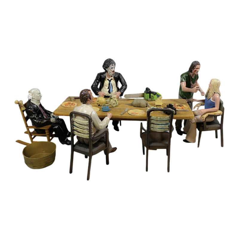 Texas Chainsaw Massacre Dinner Scene Playset