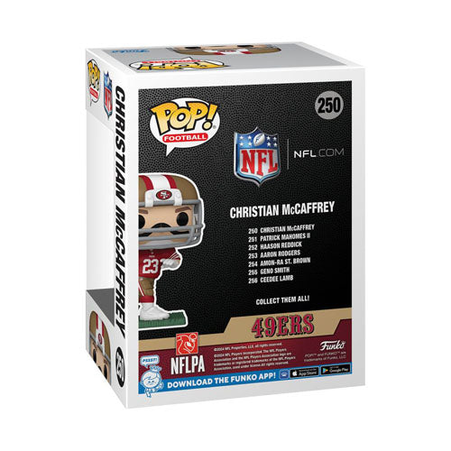 NFL: 49ers Christian McCaffrey Pop! Vinyl