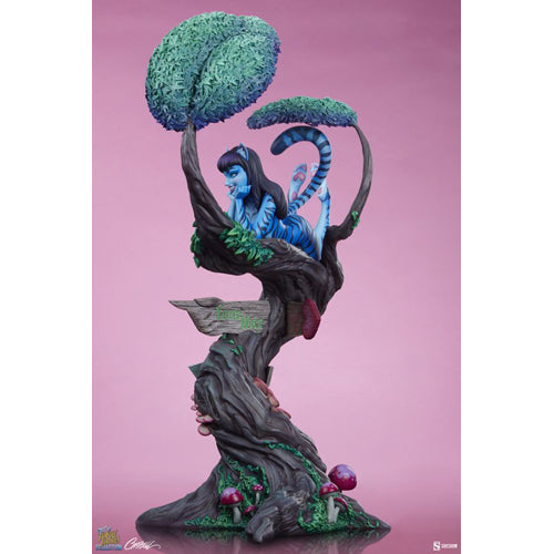 Fairytale Fantasies Lady Cheshire Cat Deluxe Statue