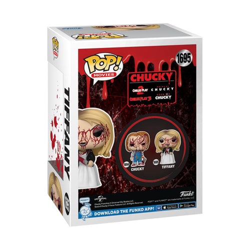 Bride of Chucky Tiffany (Battle Damaged) Exclusive Pop!