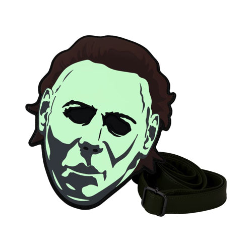 Halloween Mask Glow Crossbody Bag