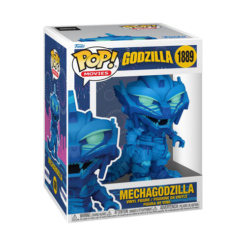 Godzilla: Retro Futurism Mechagodzilla Blue Pop! Premium