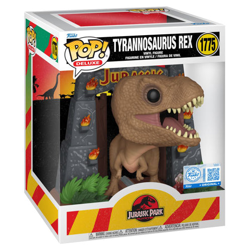 Jurassic Park Tyrannosaurus Rex with Gates US Pop! Deluxe