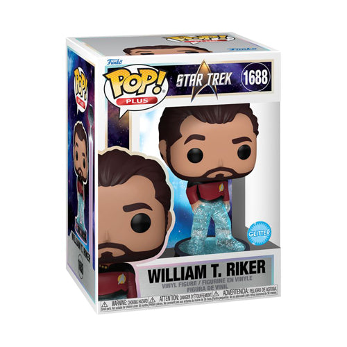 Star Trek Transporting William T. Riker Pop! Plus