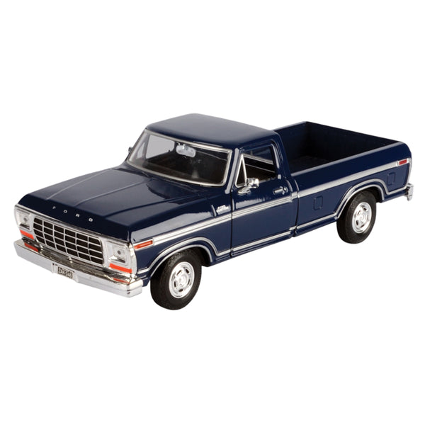 Timeless Legends 1979 Ford F-150 Custom [Blue] 1:24 Diecast