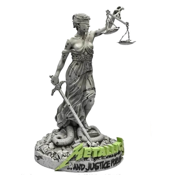 Metallica Lady Justice Rock Iconz Statue