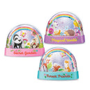 4M KidzMaker Mini Glitter Rainbow Water Domes Kit