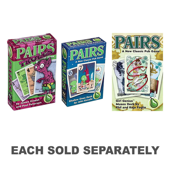 Pairs Card Game