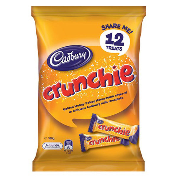 Cadbury Crunchie Sharepack Bars 180g