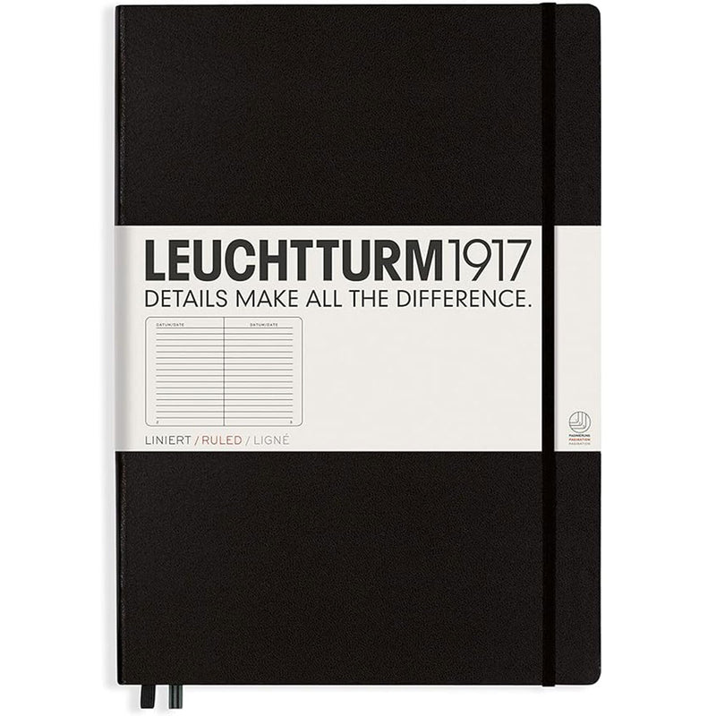 Leuchtturm HC Master Classic Ruled Notebook A4+