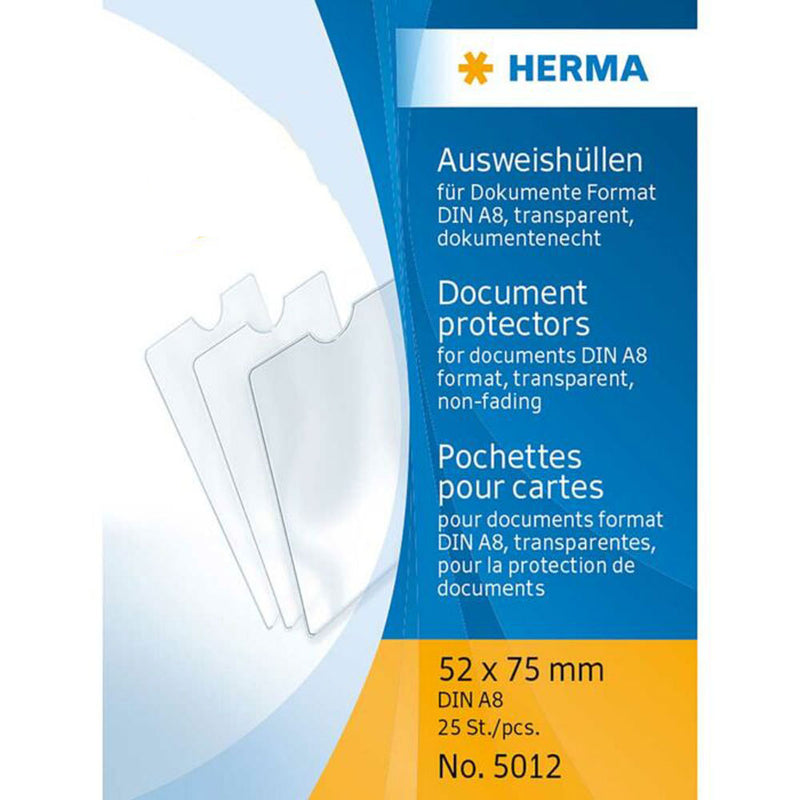 Herma Document Protectors 25pk