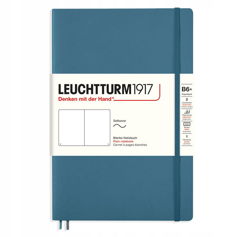 Leuchtturm SC Paperback Plain B6+ Notebook123pg