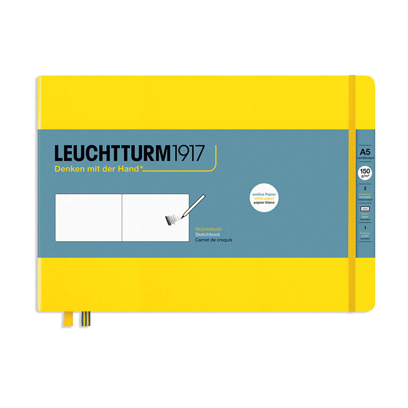 Leuchtturm Hardcover Landscape Plain Sketchbook A5