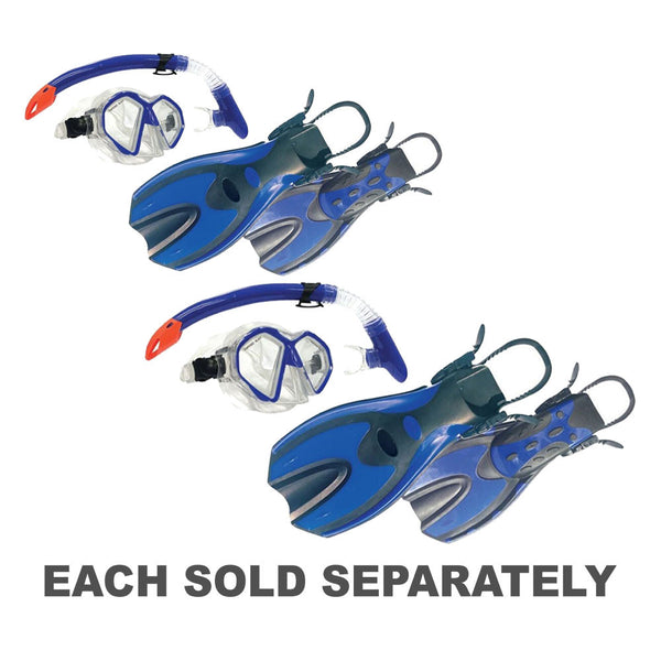 Porpoise Snorkel Set (Blue)