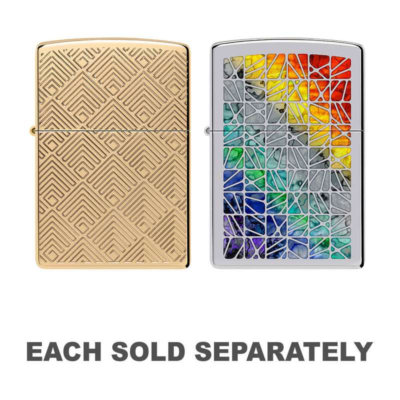 Zippo Pattern High Polished Windproof Lighter