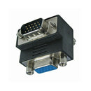 VGAプラグからソケット90度アダプター